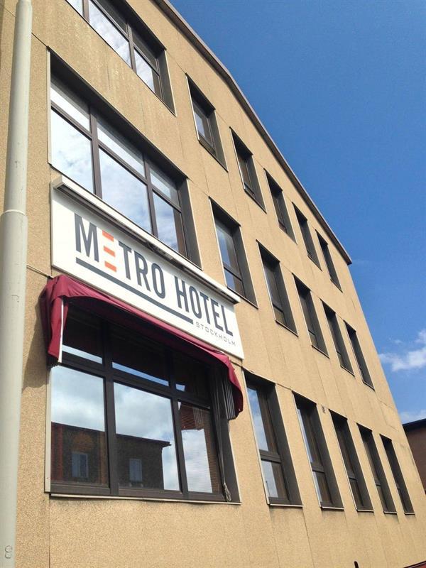 Metro Hotel Stockholm Buitenkant foto